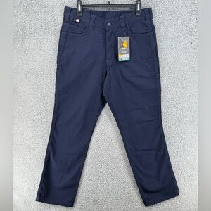 Carhartt Rugged Flex Relaxed Fit Flame Resistant Canvas Work Pants Mens‎ 34x30